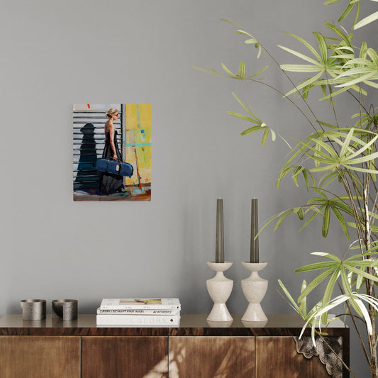 Der blaue Geigenkasten