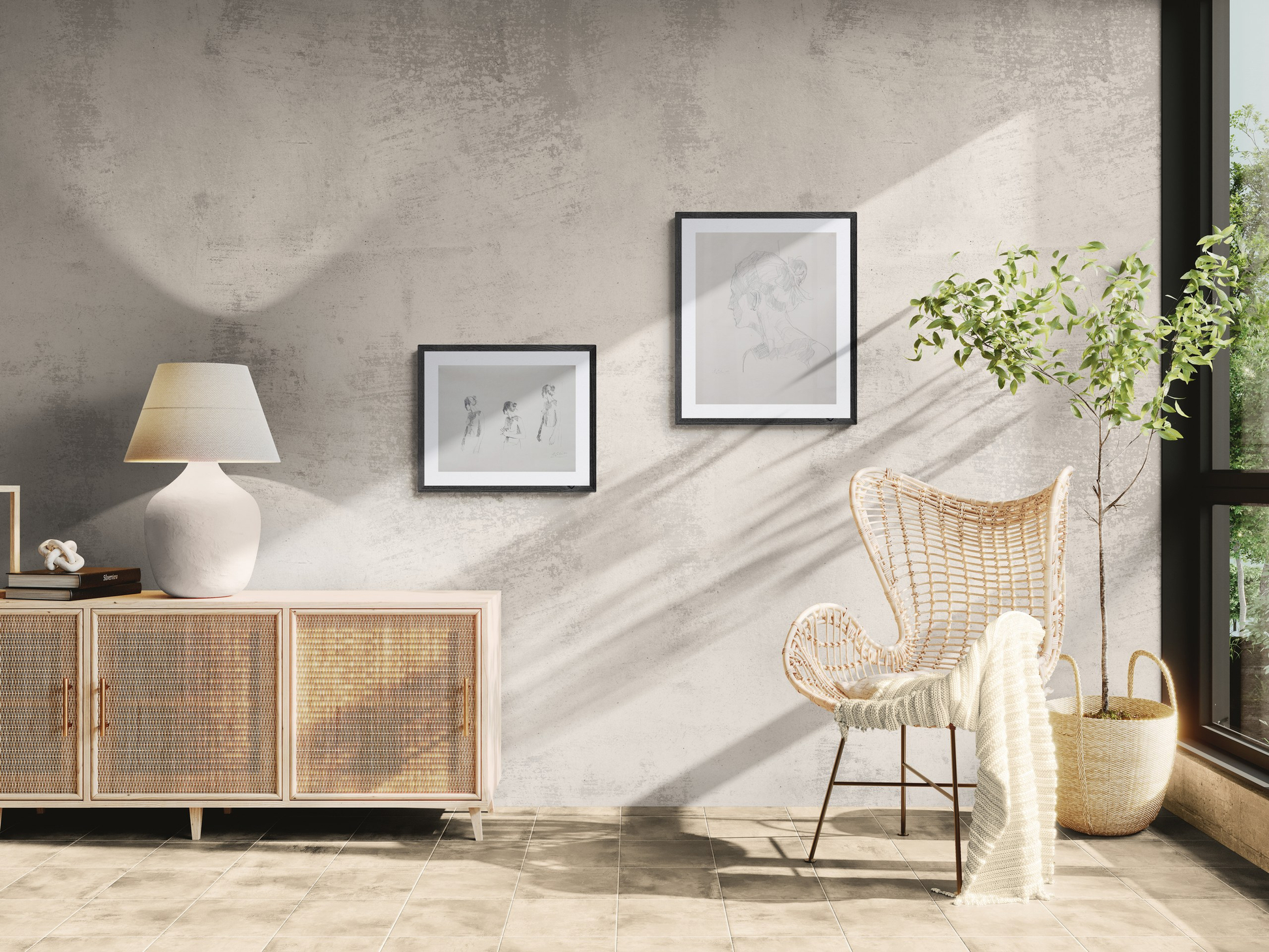 Studie 1 & 2 — Raumansicht zusammen 2