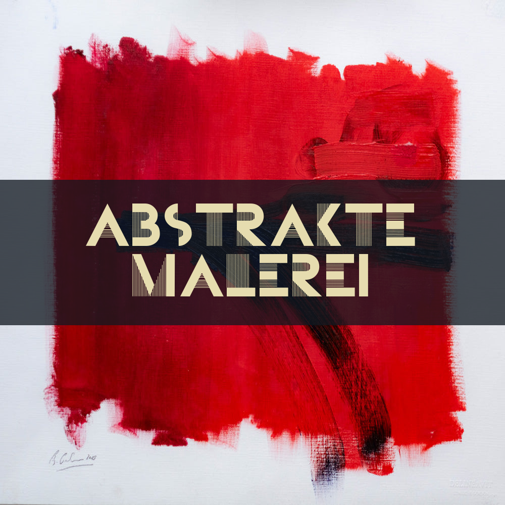Der Weg – Abstrakte Malerei